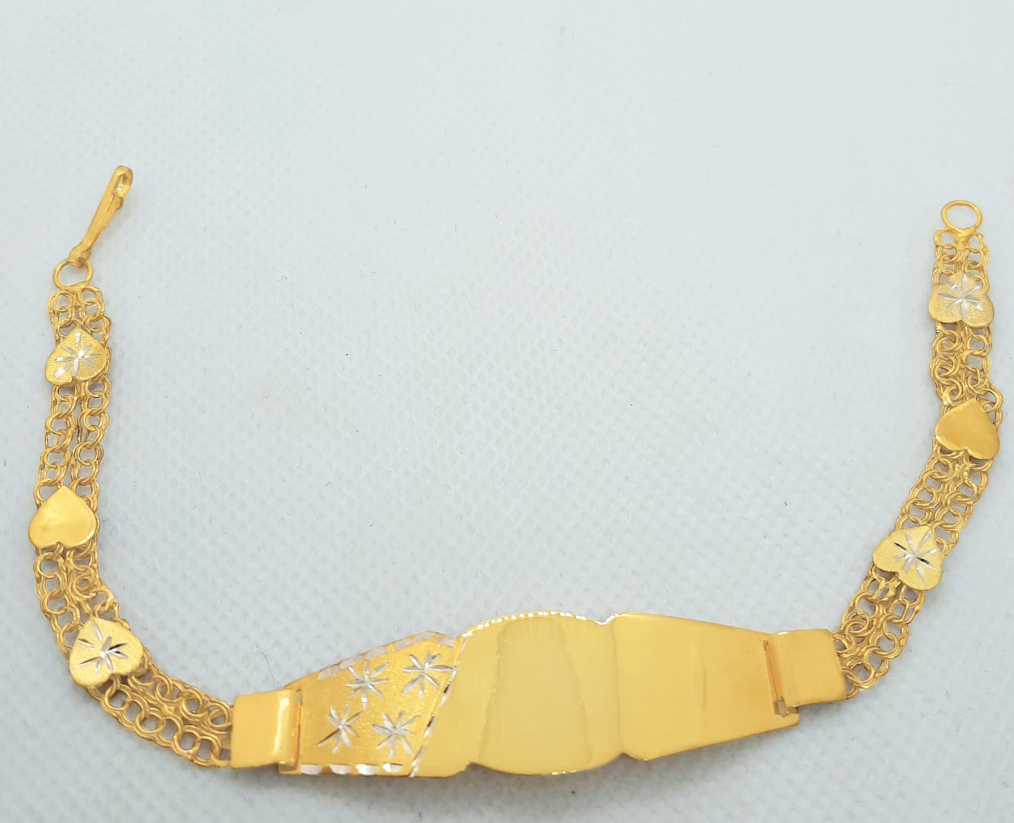 Gold Ladie ID Band